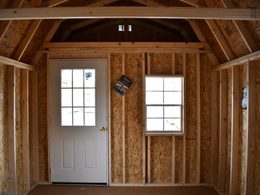Playhouse Lofted Barn Interior